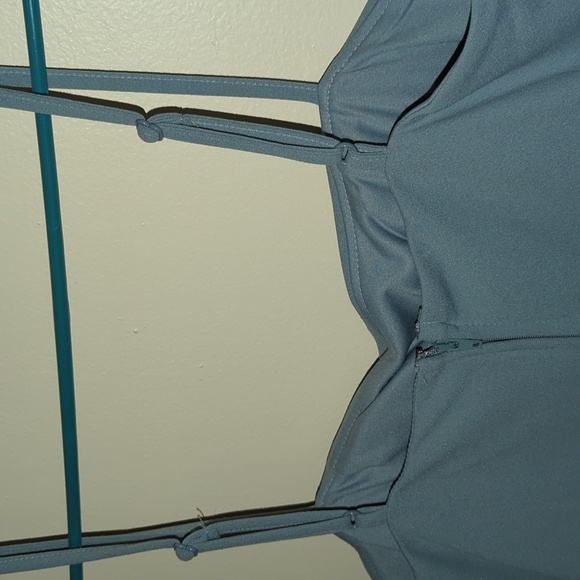 Trixxi 🌜 slate blue cocktail dress - Picture 4 of 7